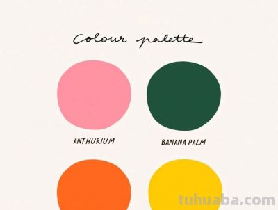 【绘画参考】多巴胺穿搭配色方案！好看色卡参考，记得收藏 - 图画吧TUHUABA