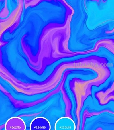 【绘画参考】多巴胺穿搭配色方案！好看色卡参考，记得收藏 - 图画吧TUHUABA