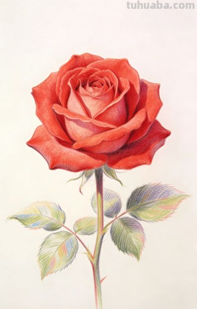 彩铅花卉插画分享 - 今日头条