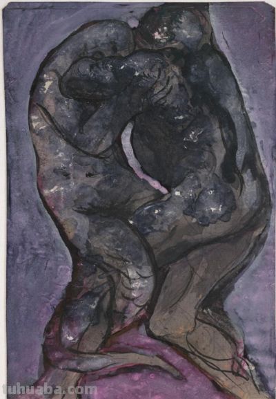 雕塑巨匠罗丹与他的无限素描 - 图画吧TUHUABA