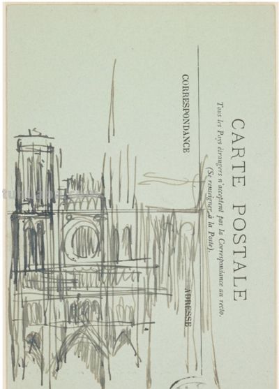 雕塑巨匠罗丹与他的无限素描 - 图画吧TUHUABA