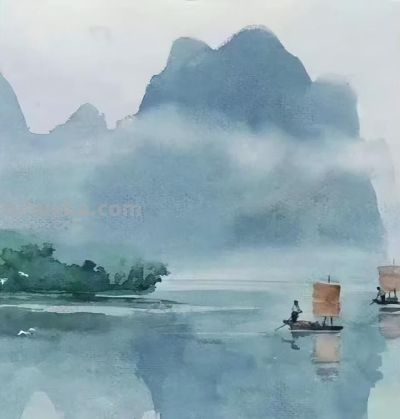 怪不得能当上中央美院院长，古元的水彩画真是绝了！ - 图画吧TUHUABA