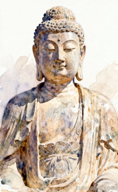 水彩——这流动的色彩，恰似佛法中那无常的智慧 - 今日头条