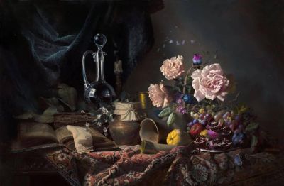 现代俄罗斯艺术家阿列克谢.安东诺夫极致的静物花卉油画作品欣赏 - 今日头条 现代俄罗斯艺术家阿列克谢.安东诺夫极致的静物花卉油画作品欣赏 - 图画吧TUHUABA