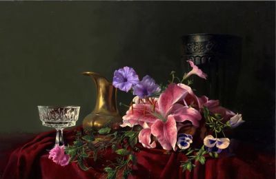 现代俄罗斯艺术家阿列克谢.安东诺夫极致的静物花卉油画作品欣赏 - 今日头条 现代俄罗斯艺术家阿列克谢.安东诺夫极致的静物花卉油画作品欣赏 - 图画吧TUHUABA