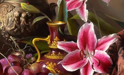 现代俄罗斯艺术家阿列克谢.安东诺夫极致的静物花卉油画作品欣赏 - 今日头条 现代俄罗斯艺术家阿列克谢.安东诺夫极致的静物花卉油画作品欣赏 - 图画吧TUHUABA