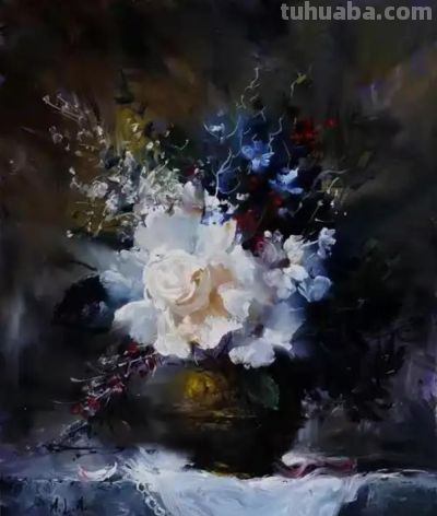 现代俄罗斯艺术家阿列克谢.安东诺夫极致的静物花卉油画作品欣赏 - 今日头条 现代俄罗斯艺术家阿列克谢.安东诺夫极致的静物花卉油画作品欣赏 - 图画吧TUHUABA