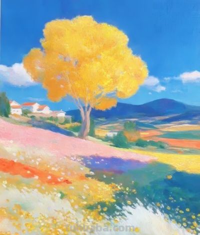 油画笔下的一切是显得那么的生动且具有感染力 - 图画吧TUHUABA