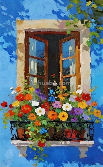 油画笔下的一切是显得那么的生动且具有感染力 - 图画吧TUHUABA