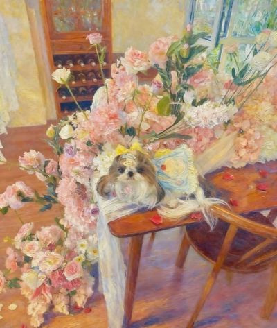 油画笔下的一切是显得那么的生动且具有感染力 - 图画吧TUHUABA