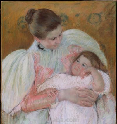 玛丽·卡萨特油画 - 图画吧TUHUABA