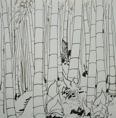 吴冠中速写作品在线欣赏 - 图画吧TUHUABA