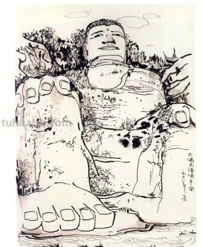 吴冠中速写作品在线欣赏 - 图画吧TUHUABA