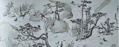 吴冠中速写作品在线欣赏 - 图画吧TUHUABA