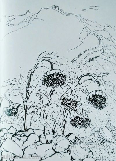 吴冠中速写作品在线欣赏 - 图画吧TUHUABA