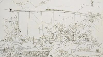 吴冠中速写作品在线欣赏 - 图画吧TUHUABA