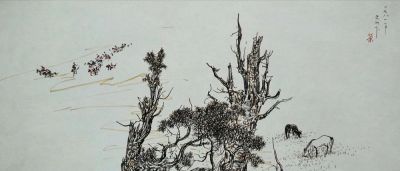 吴冠中速写作品在线欣赏 - 图画吧TUHUABA