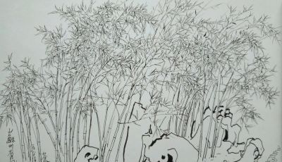 吴冠中速写作品在线欣赏 - 图画吧TUHUABA