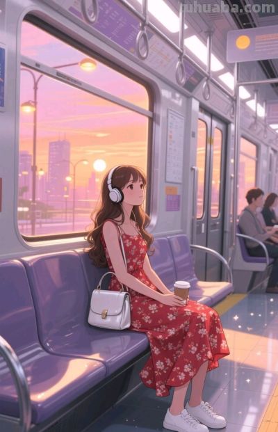 治愈系卡通插画 - 图画吧TUHUABA