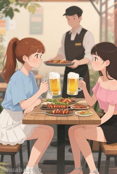 治愈系卡通插画 - 图画吧TUHUABA