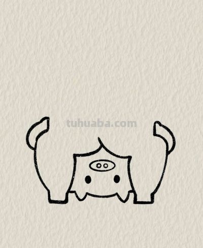 简笔画每日更新之可爱猪猪 - 今日头条 简笔画每日更新之可爱猪猪 - 图画吧TUHUABA