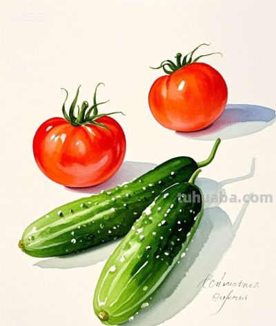 蔬菜也可以这么漂亮呀 - 图画吧TUHUABA