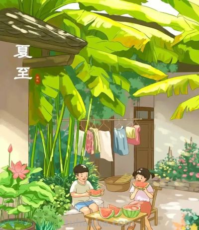 温柔的治愈插画|理想的田园生活 - 图画吧TUHUABA