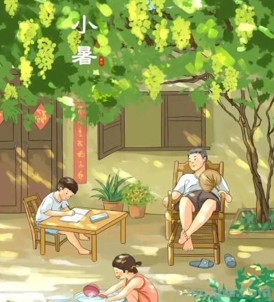 温柔的治愈插画|理想的田园生活 - 图画吧TUHUABA