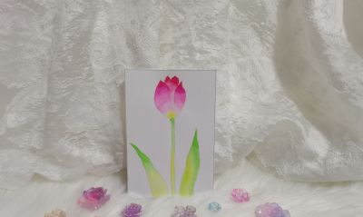 14 郁金香（绘画 水彩 果花甘06） - 今日头条