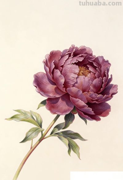 这样的彩铅插画是不是很唯美？收藏做壁纸更棒 - 图画吧TUHUABA