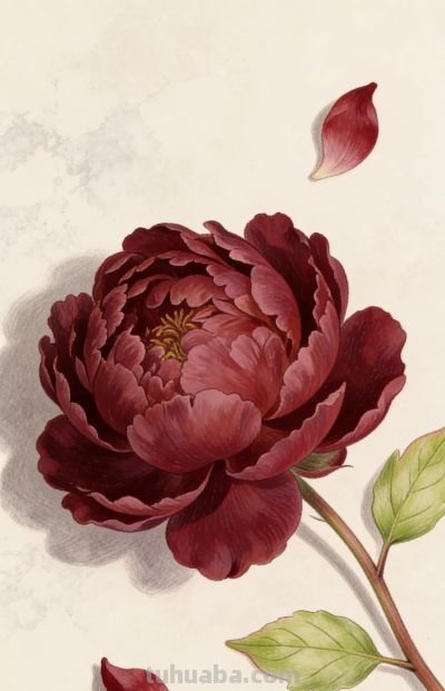 这样的彩铅插画是不是很唯美？收藏做壁纸更棒 - 图画吧TUHUABA