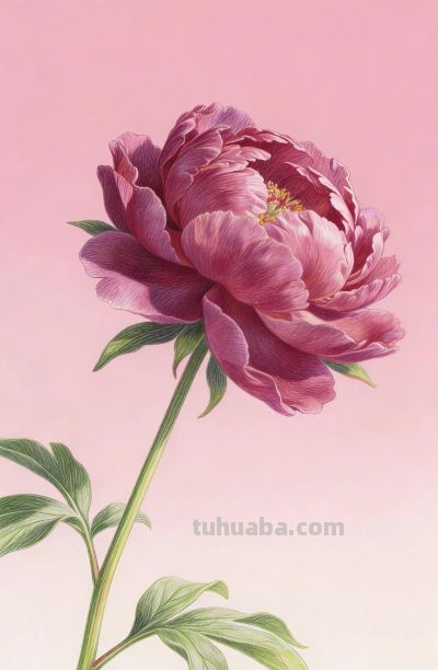 这样的彩铅插画是不是很唯美？收藏做壁纸更棒 - 图画吧TUHUABA