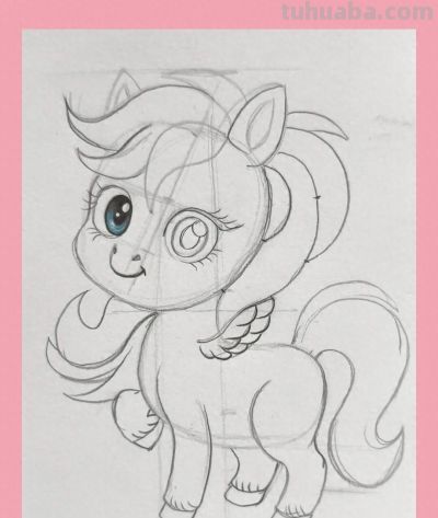 彩铅画匹小马迎新年 - 今日头条