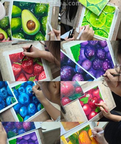 琅琊夜校2026岁馀班丨No13北城新区大嘉艺术微校开设彩铅画、油画和治愈系食光课 - 图画吧TUHUABA