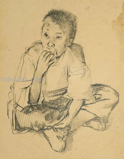 致敬经典素描 - 图画吧TUHUABA