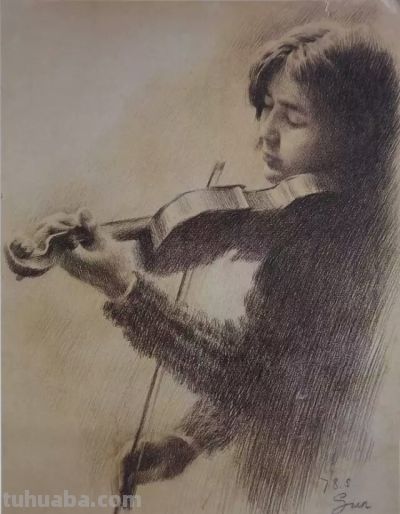 央美孙为民教授：素描速写里的艺术世界 - 图画吧TUHUABA