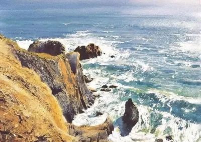 治愈心灵的视觉漫游｜英国水彩画家理查德·索恩风景作品欣赏 - 图画吧TUHUABA