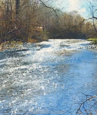 治愈心灵的视觉漫游｜英国水彩画家理查德·索恩风景作品欣赏 - 图画吧TUHUABA