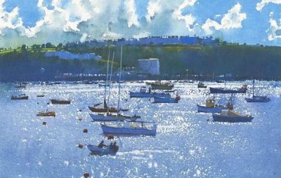 治愈心灵的视觉漫游｜英国水彩画家理查德·索恩风景作品欣赏 - 图画吧TUHUABA