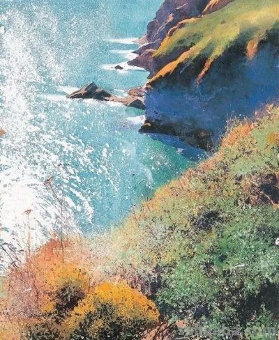 治愈心灵的视觉漫游｜英国水彩画家理查德·索恩风景作品欣赏 - 图画吧TUHUABA