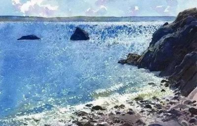 治愈心灵的视觉漫游｜英国水彩画家理查德·索恩风景作品欣赏 - 图画吧TUHUABA