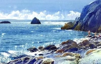 治愈心灵的视觉漫游｜英国水彩画家理查德·索恩风景作品欣赏 - 图画吧TUHUABA