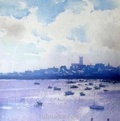 治愈心灵的视觉漫游｜英国水彩画家理查德·索恩风景作品欣赏 - 图画吧TUHUABA