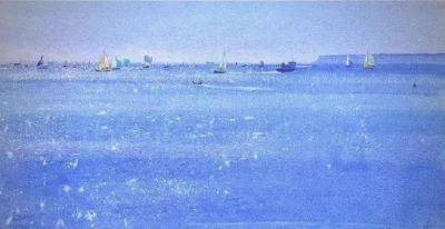 治愈心灵的视觉漫游｜英国水彩画家理查德·索恩风景作品欣赏 - 图画吧TUHUABA