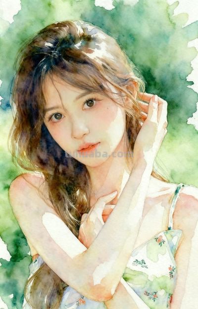 水彩画家笔下的美女 - 今日头条