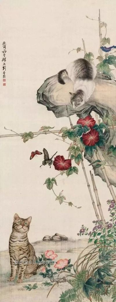 四大名家画猫，堪称一绝 - 图画吧TUHUABA