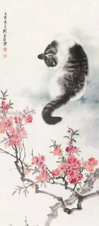 四大名家画猫，堪称一绝 - 图画吧TUHUABA