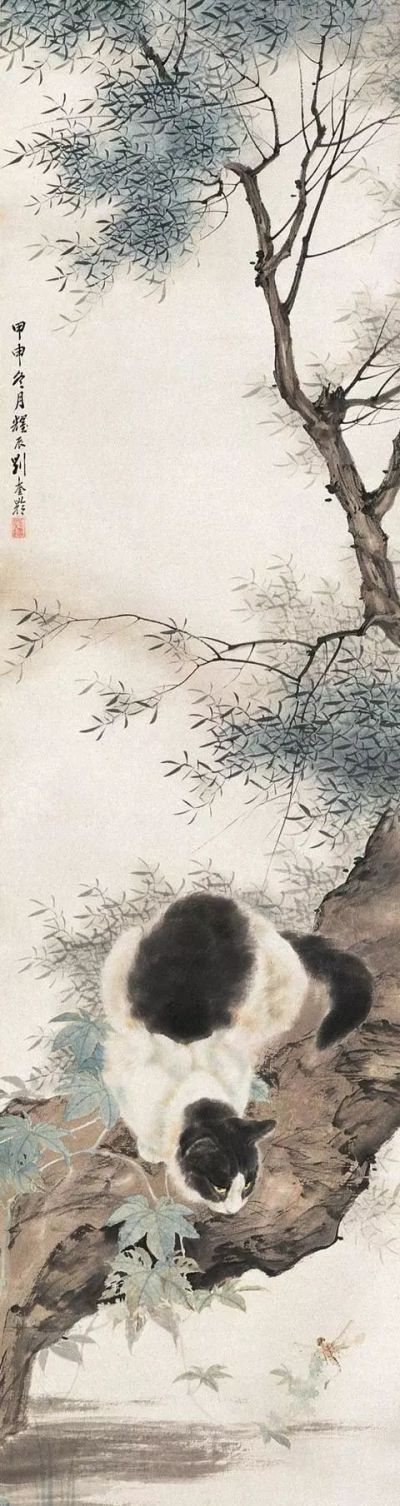 四大名家画猫，堪称一绝 - 图画吧TUHUABA