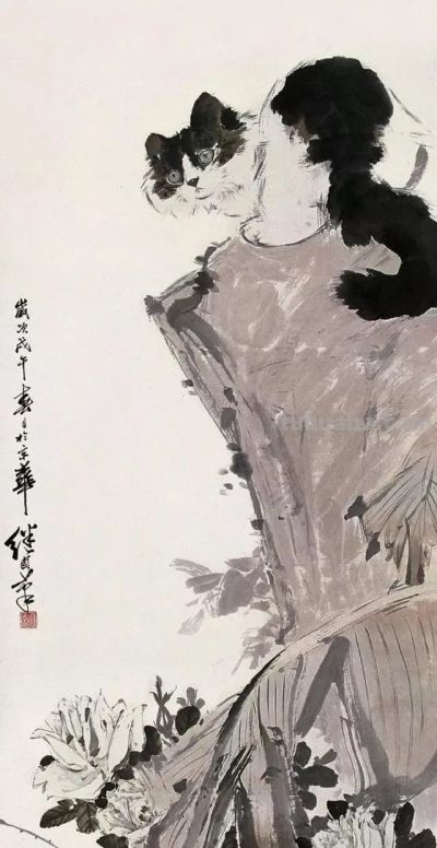 四大名家画猫，堪称一绝 - 图画吧TUHUABA