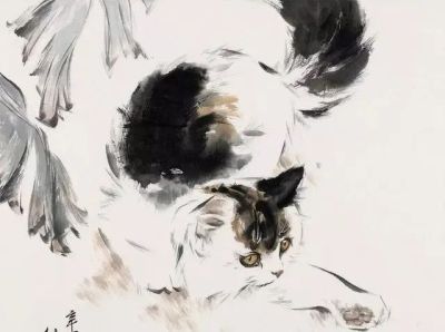 四大名家画猫，堪称一绝 - 图画吧TUHUABA